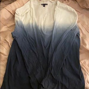 Gap Blue Ombré cardigan